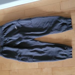 Nike track pants.